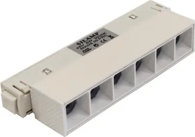 Image de Projecteur LED sur Rail Magnétique 48V DC 6W BLANC - Blanc Neutre 4000K - 5500K