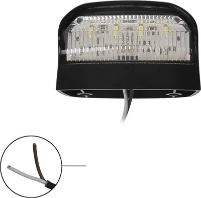 Produktbild von Kennzeichenleuchte 70x42mm 4LED Nummernschildbeleuchtung Kennzeichenbeleuchtung