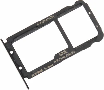 Produktbild von Für Huawei Mate 20 Lite Sim Tray Halter Schwarz