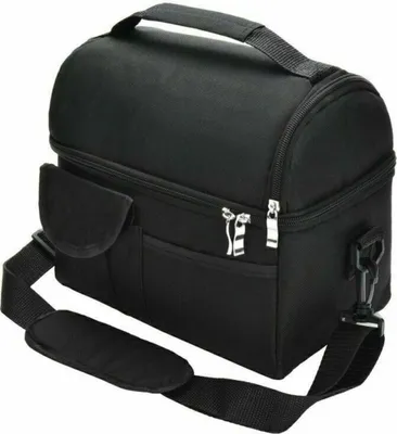 Produktbild von 8L Klein Kühltasche Doppeldecker Picknick Camping Lunch Taschen Isoliertasche
