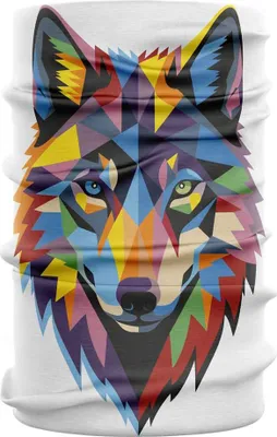 Produktbild von Otso Be A Wolf Nackenwärmer Weiß  Mann Weiß One Size
