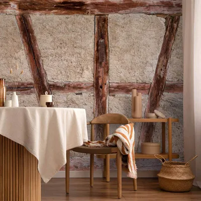 Produktbild von Vlies Fototapete - Old Barn 300x210 cm Muster f-B-0025-a-a