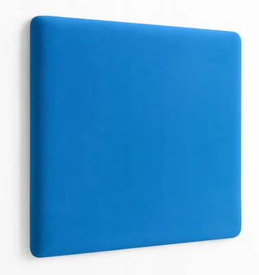 Produktbild von Wandpaneele Gepolstert Kopfteil Bett Blau Samt 30X30