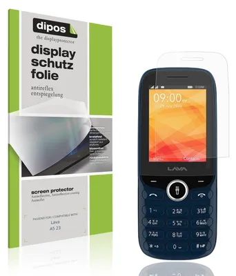 Produktbild von 4x Schutzfolie für Lava A5 23 matt Displayschutzfolie Folie Display Schutz dipos