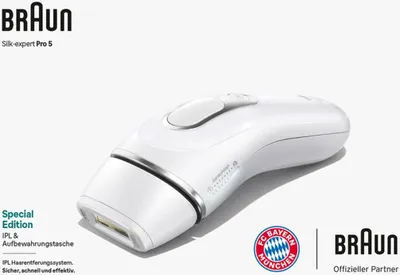 Produktbild von BRAUN Silk-expert Pro 5 IPL-Haarentfernung für Damen 3 Stufen Epilierer