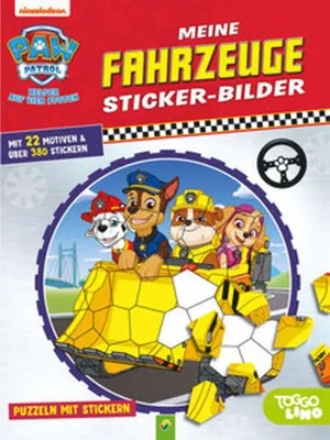 Obrázok produktu pre PAW Patrol: Meine Fahrzeuge Sticker-Bilder