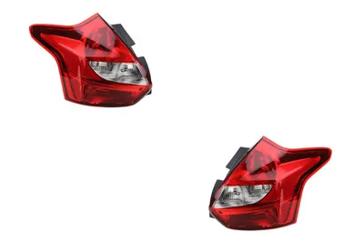 Immagine prodotto di Johns, fanale posteriore combinato adatto a Ford Focus 11 04/11-09/14 Set destro e sinistro 1825321 1708836 1719709 1752205 1783945 BM5113405AJ BM5113405A
