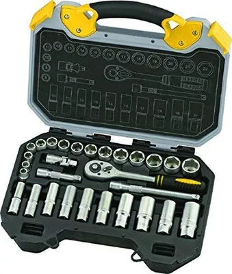 Steckschlüsselsatz 29-teilig, 3/8 Zoll, 8-22 mm, Chrom-Vanadium