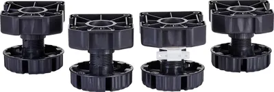 Produktbild von 4er Set Sockelfuß 75 mm verstellbar