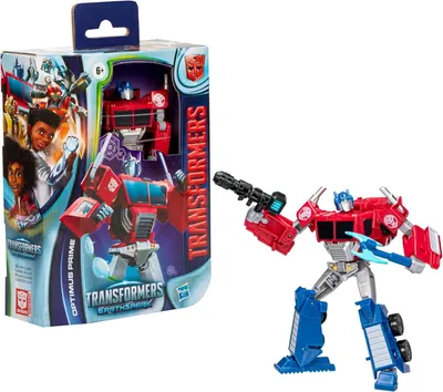 Produktbild von Transformers EarthSpark Optimus Prime, 6 Jahr(e), Kunststoff, Blau, Grau, Rot, 75 g