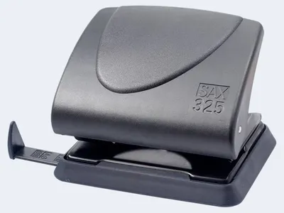 Produktbild von Locher Beta Line schwarz SAX 2,5mm, 25 Blatt