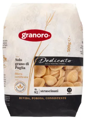 Zdjęcie produktu dla Makaron Dedicato Strascinati N.92 500g - Granoro