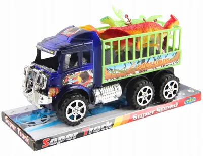 Produktbild von TRIFOX Dino-Transport-LKW mit Dinosaurier-Figuren, Super Truck