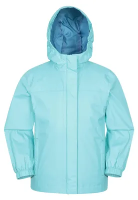 Produktbild von Mountain Warehouse - "Torrent" Jacke, wasserfest für Kinder MW2466 (140) (Dunkles Aquamarin)