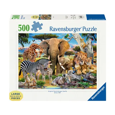 Image de Ravensburger Baby Love puzzle, 500 pièces.
