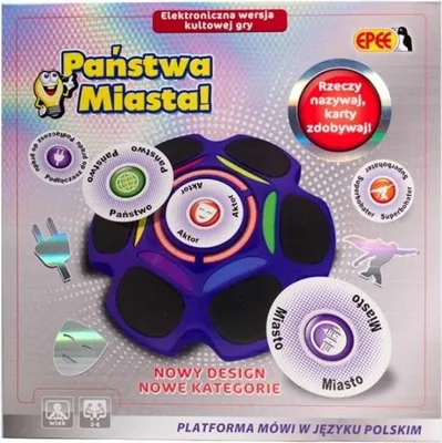 Produktbild von EPEE Elektronisches Familienspiel "Der große Städtewettkampf"