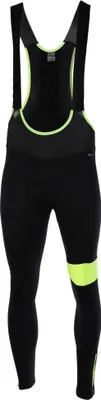 Produktbild von Airtracks Thermo Fahrradhose Lang Trägerhose Pro Team II - XXXL - schwarz-neon