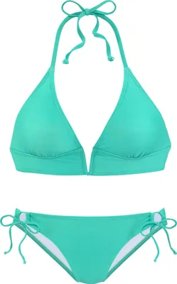 Produktbild von VIVANCE Triangel-Bikini grün Größe 40 Cup A/B
