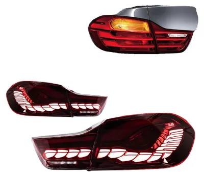 Produktbild von Rücklichter, kompatibel mit Luxusfahrzeugen F32 F36, LED-Beleuchtung, ROT