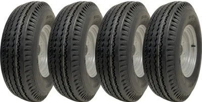 Zdjęcie produktu dla 5.00-10 Koła do przyczep 4-warstwowe do dużych prędkości drogowych 355 kg Wanda P802 (zestaw 4 szt.)