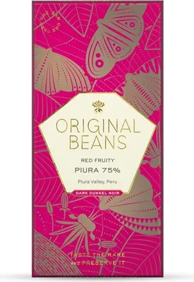 Produktbild von Original Beans - Piura Porcelana 75 % Dunkelschokolade - 70g