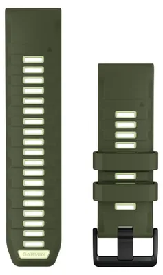 Zdjęcie produktu dla Opaska na ramię Garmin QuickFit, silikonowa, kolor: oliwkowy/cytrynowy
