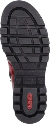 Produktbild von Rieker Damen Stiefelette in  mit Plateau und Blockabsatz 74020, Größe:41 EU, Farbe:Rot