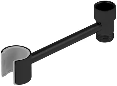 Produktbild von Handbrausehalterung, für Wannenarmatur - beweglich , schwarz