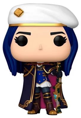 Image de Figurine vinyle POP Animation Arcane de League of Legends Caitlyn, 9 cm