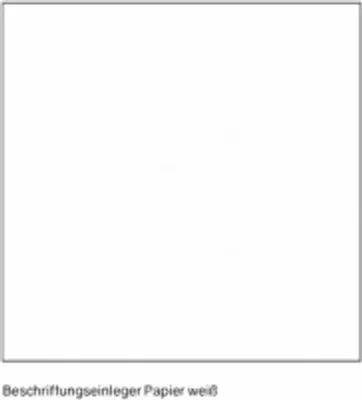 Produktbild von Papier Beschriftungseinleger für Türschilder 150x150 mm - Packung = 10 Stück,...