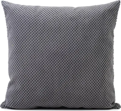 Produktbild von GÖZZE Kissen SVEN anthrazit BL 45x45 cm grau Dekokissen