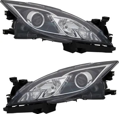 Produktbild von TYC Scheinwerfer Set für Mazda 6 GH 2007-2010 H11 / H9 Motor LWR Stellmotor