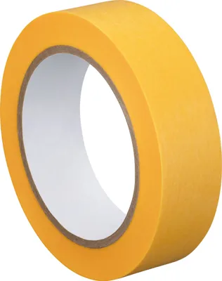 A roll of yellow masking tape.