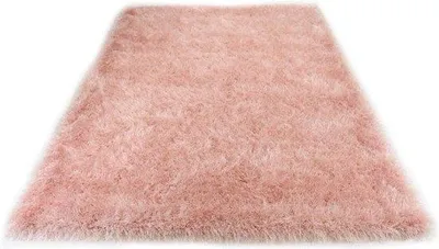 Obrázek produktu pro Koberzec Unyqoos® Glossy (kolekce Shaggy) s lesklými vlákny a třpytkami, růžový, 160 x 230 cm, polyester