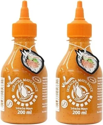 Produktbild von [ 2x 200ml ] FLYING GOOSE Sriracha Mayoo Sauce / Chilicreme würzig-scharf