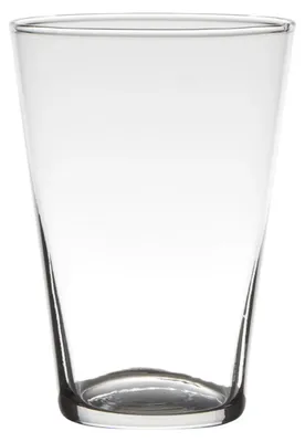 Produktbild von Dekoglas, Vase CONICAL konisch rund H. 19,5cm transparent Glas Hakbijl