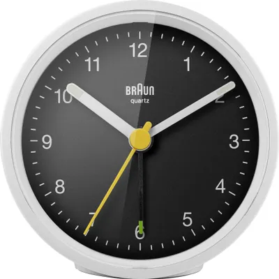 Image de Braun BC 12 WB Réveil à quartz blanc