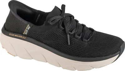 Produktbild von Skechers Slip-Ins: D'lux Walker 2.0 - Thrill Movement 150105-BKTN, Sneaker, Damen, Schwarz