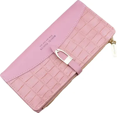 Immagine prodotto di Portafoglio da donna Karen in Rosa - Spazioso e Elegante KP25287