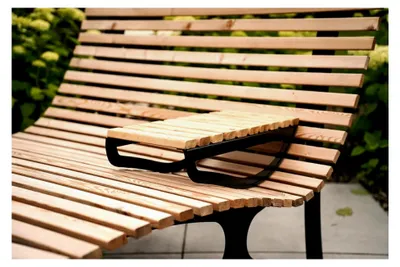 Produktbild von Getränkehalter für Waldsofa (schwarz pulverbeschichtet)