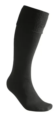 Produktbild von Woolpower Socks Knee-high 400 / Kniehohe Merino Socken Black Größe 45-48