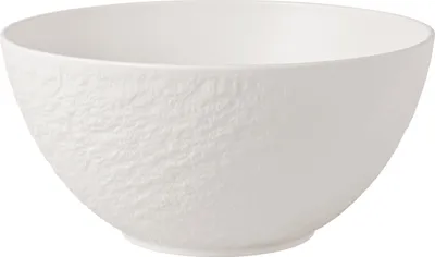 Produktbild von Villeroy & Boch 1042403170, Salatschüssel, Rund, Porzellan, Weiß, 2,4 l, Manufacture