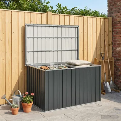 Obrázok produktu pre vidaXL Záhradný box antracit 149x99x93 cm