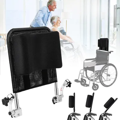 Obrázek produktu pro Nastavitelná opěrka hlavy pro invalidní vozík s opěrkou krku