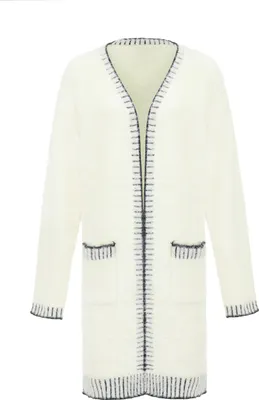 Immagine prodotto di POOMI maglione da donna - bianco lana, XL/XXL