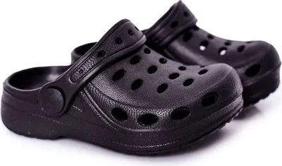 Produktbild von Damen Herren Kinder Clogs Schaum Schuhe Badeschuhe Gartenschuhe Agenda Schwarz Gr.30