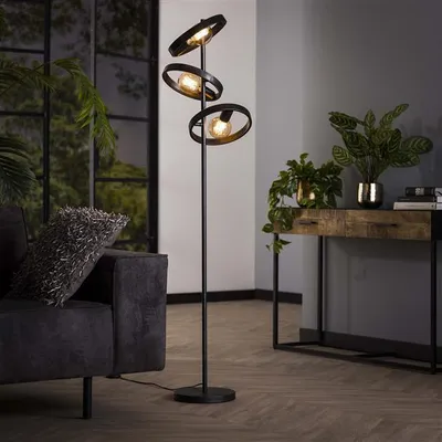 Produktbild von Hoyz-Kollektion – Stehleuchte 3L Hover – Anthrazit