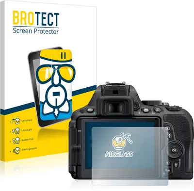 Produktbild von BROTECT Schutzglas für Nikon D5500 Schutzfolie Panzer Folie Glas Display Schutz klar