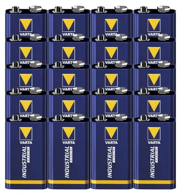 Produktbild von 20 x VARTA Industrial 4022 9V-Block Batterie BLR61