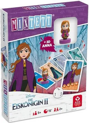 Obrázok produktu pre ASS ALTENBURGER 10030419-0001 ASS ALTENBURGER Mixtett - Disney Die Eiskönigin Anna Kartenspiel